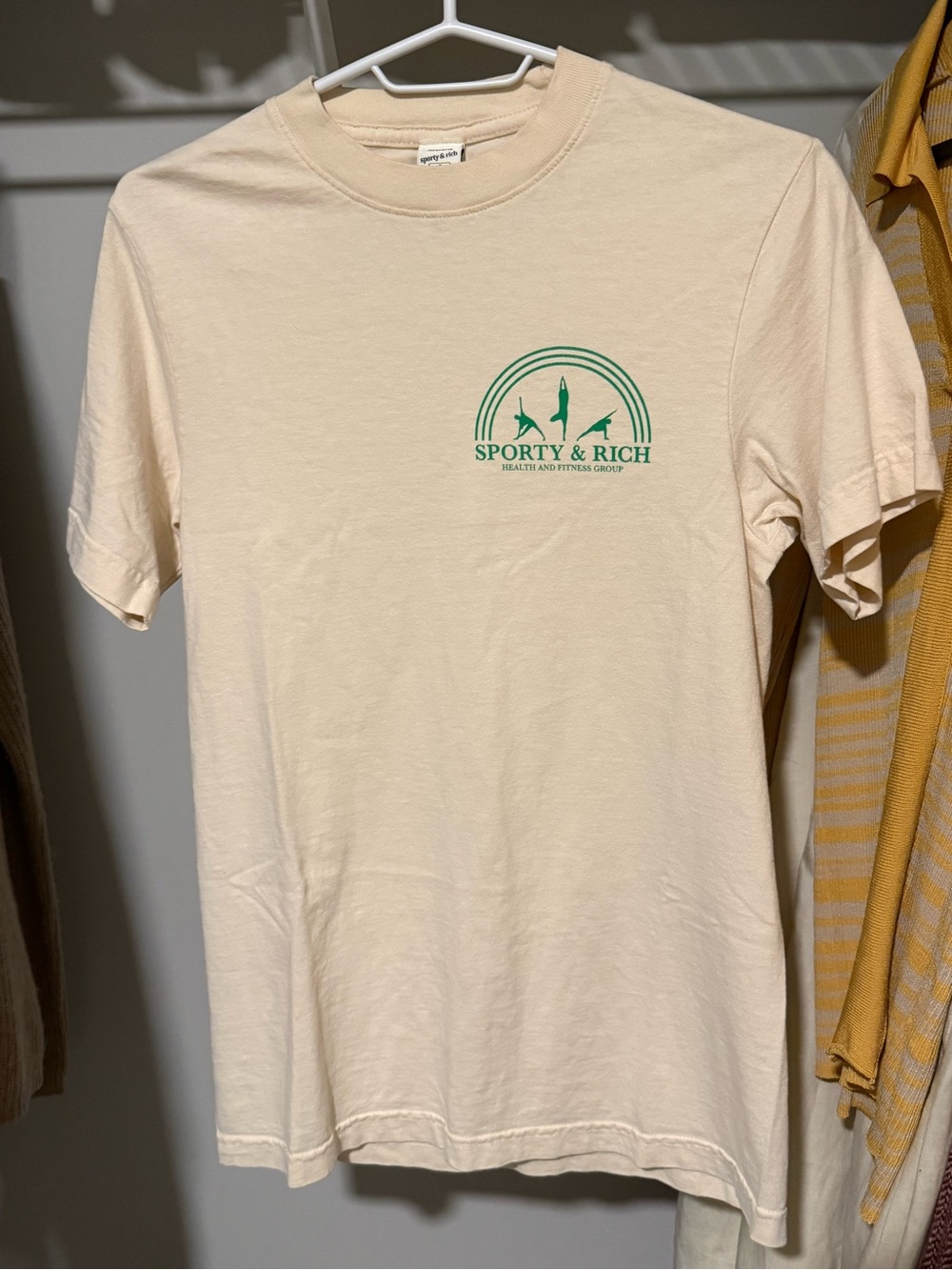 Sporty & Rich Logo T-Shirt